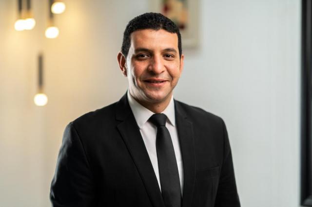 جمال عازر رئيس مجلس إدارة شركة النسر للتطوير العقاري