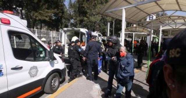مصرع شخص وإصابة 16 آخرين إثر اصطدام قطارى أنفاق فى المكسيك
