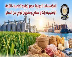 مؤسسات دولية تشيد بقدرة مصر على مواجهة تداعيات الأزمة الإقليمية على الأمن الغذائي